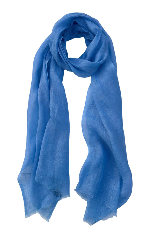 DLUX - Zara Linen Wrap Azure | DL91743