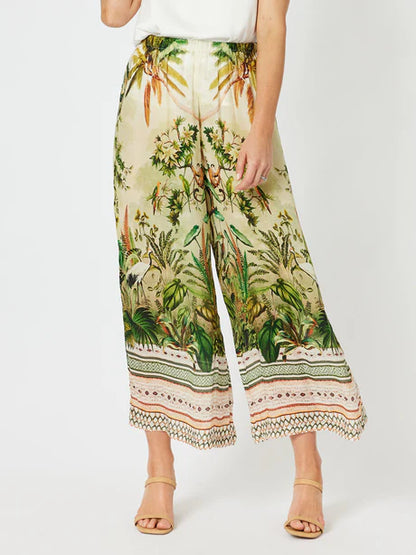 Hammock & Vine - San Paolo Wide Leg Pant - Eden 46418