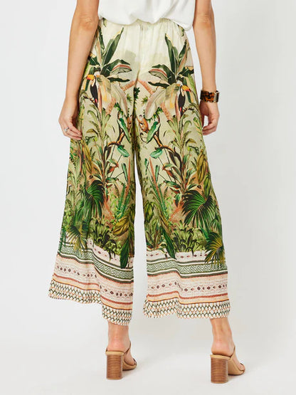 Hammock & Vine - San Paolo Wide Leg Pant - Eden 46418