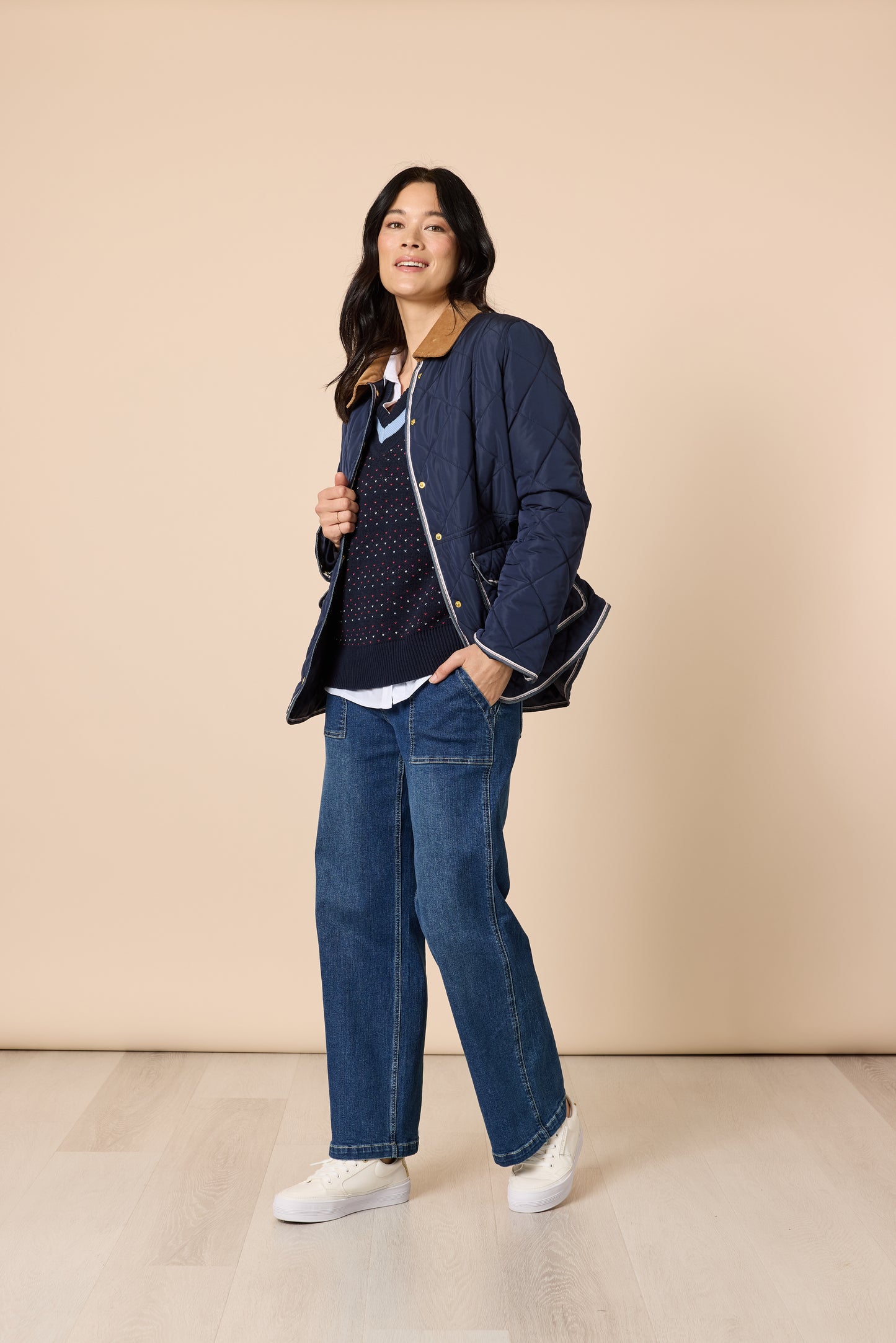 Gordon Smith - Colorado Quilted Jacket / Navy 48613