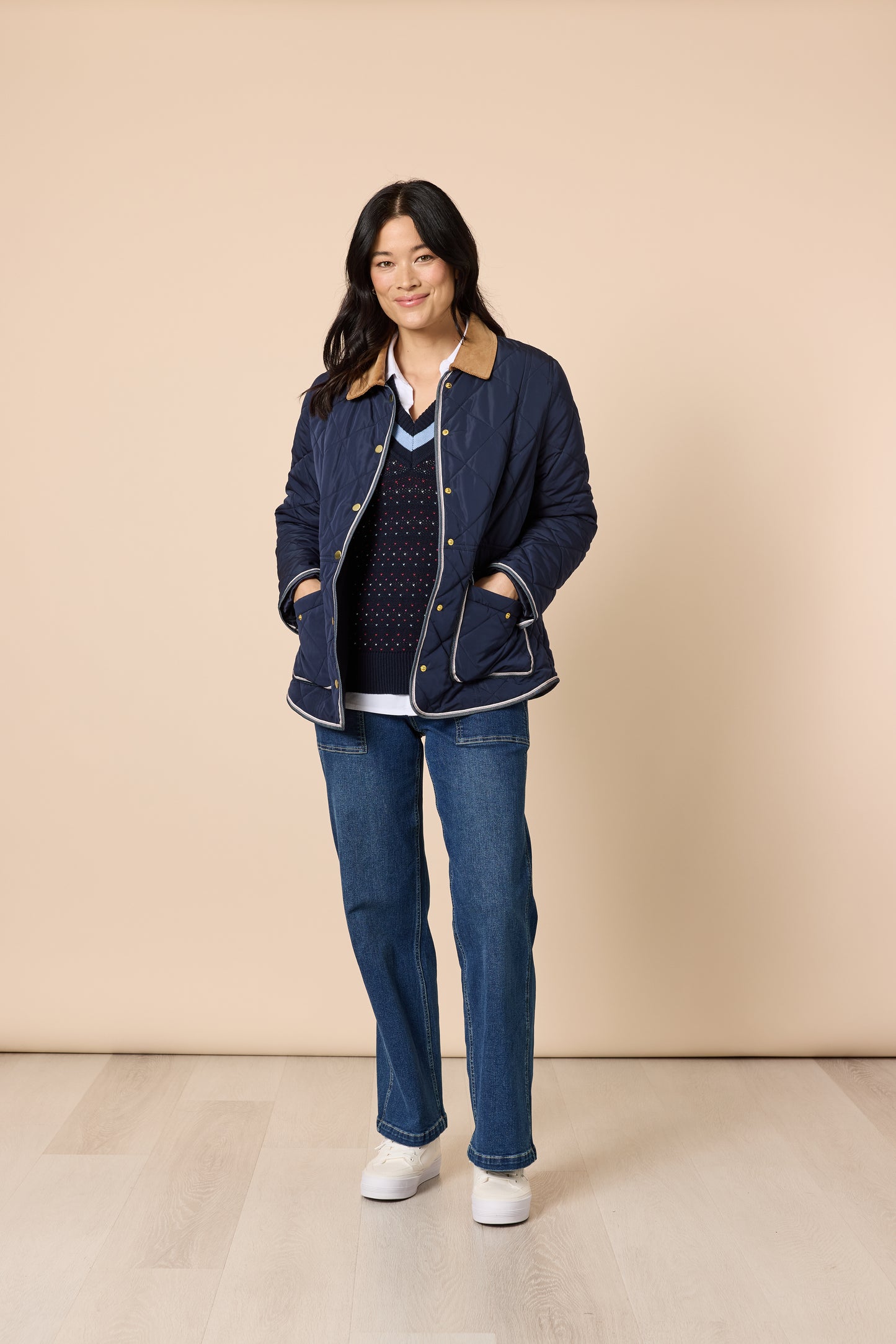 Gordon Smith - Colorado Quilted Jacket / Navy 48613