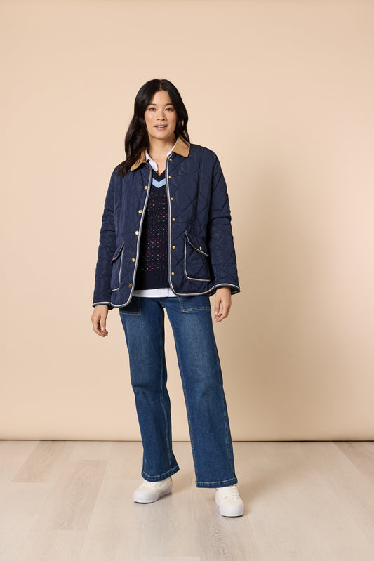 Gordon Smith - Colorado Quilted Jacket / Navy 48613