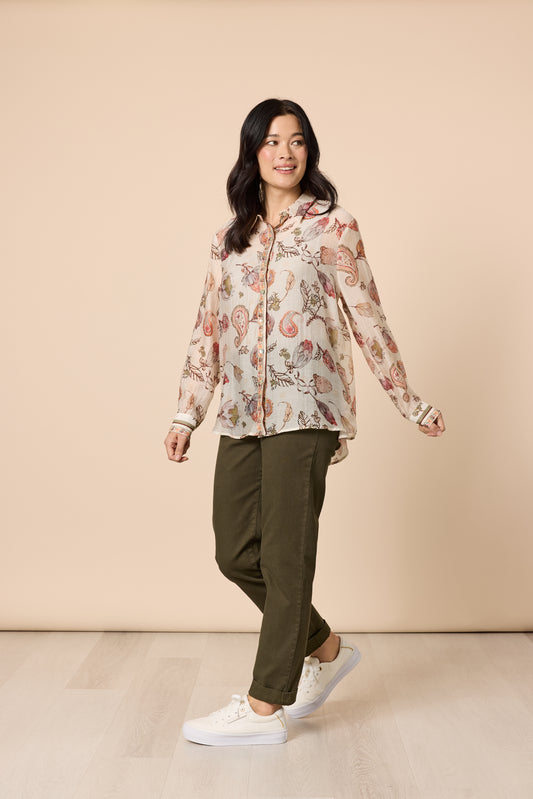 Gordon Smith - Arizona Print Shirt / Natural Multi 49245