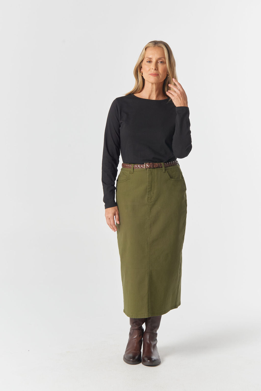 Goondiwindi Cotton - 5 Pocket Maxi Skirt / 5300
