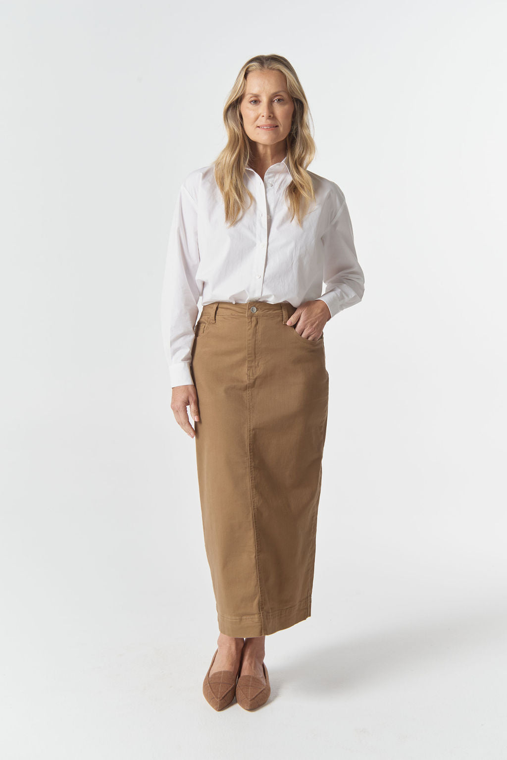 Goondiwindi Cotton - 5 Pocket Maxi Skirt / 5300