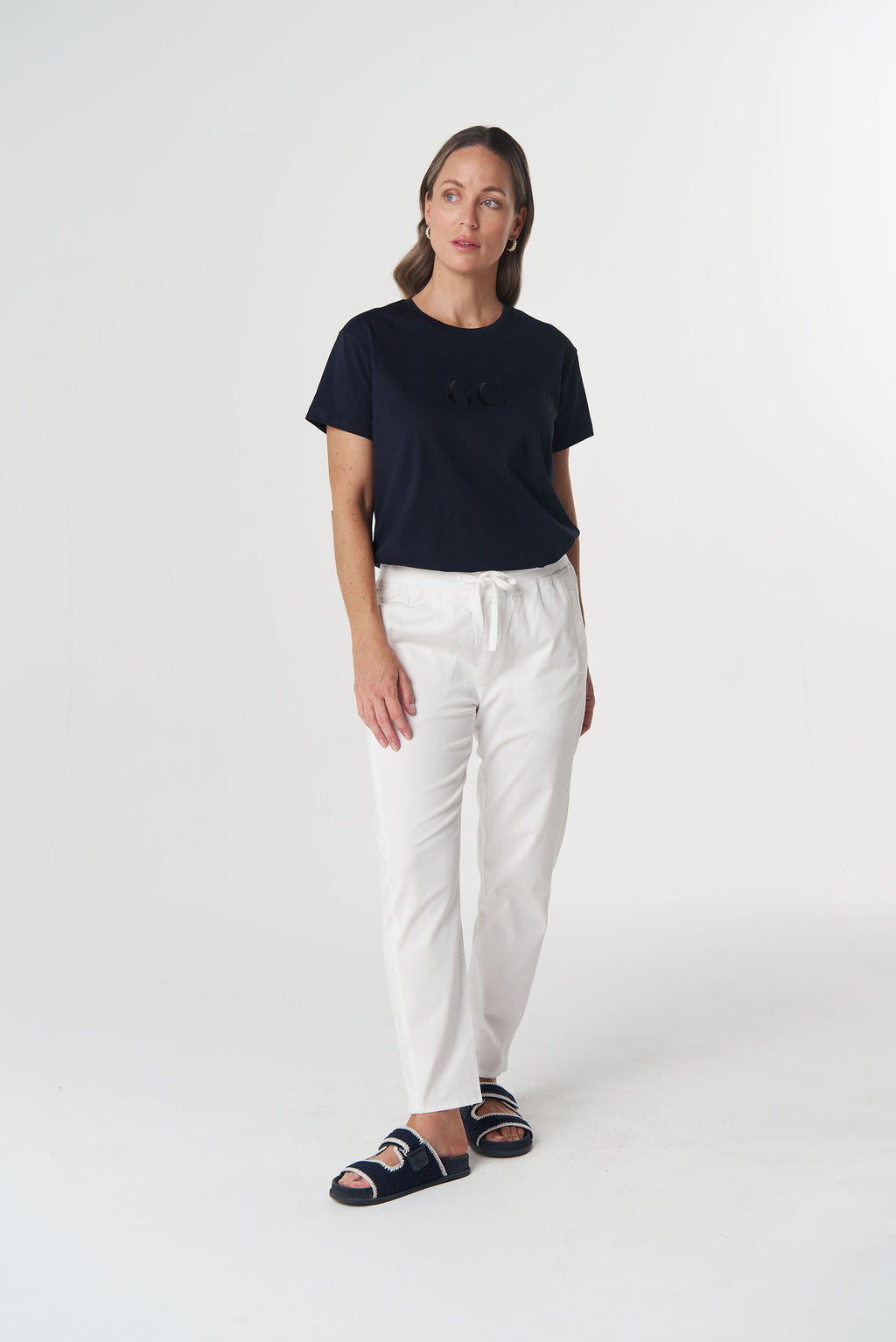 Goondiwindi Cotton - Vine Cropped Stretch Jogger | 5310