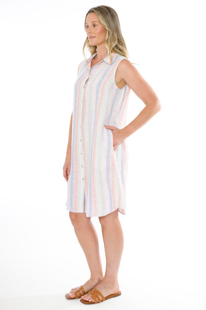 Jump - Sunset Stripe Dress Multi | J5152A