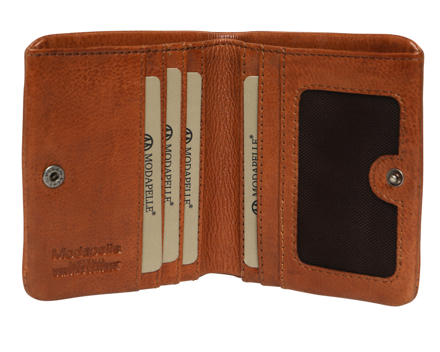 Modapelle - Soft Cow Leather Small Wallet Tan | 5780