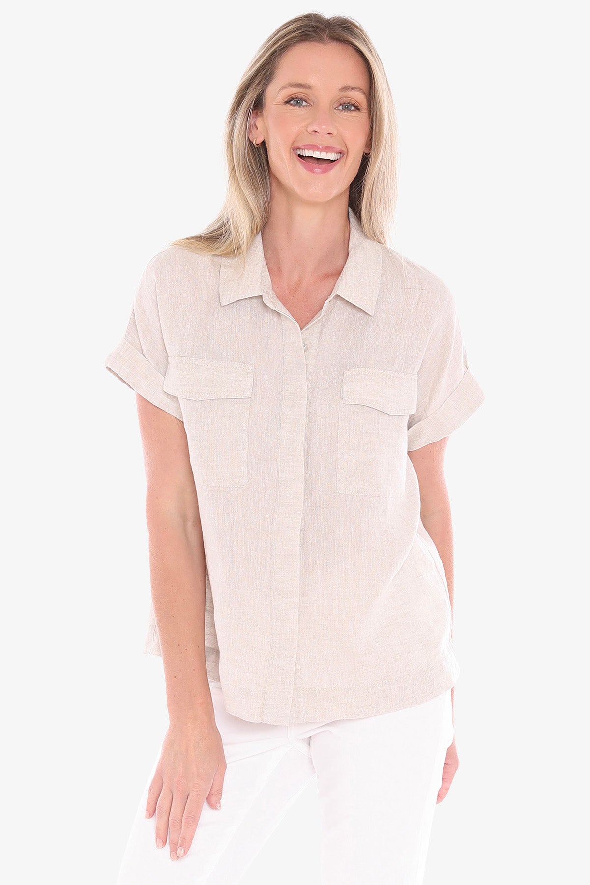 Jump - S/S 2 Pocket Shirt / 596J3121A