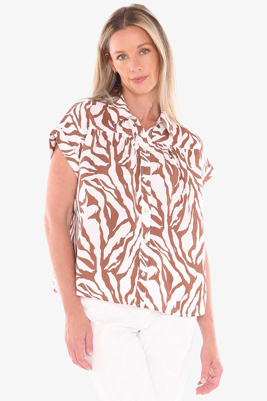 Jump - Zebra Mono Shirt 596J3166A