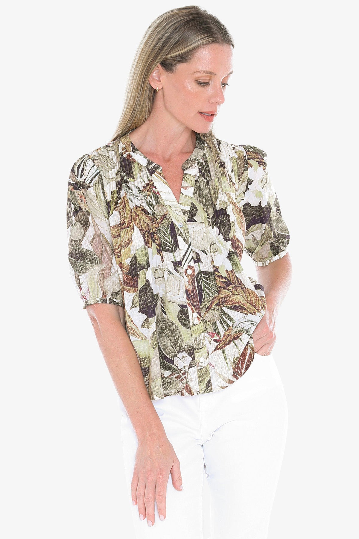 Jump - Balmy Tropics Top 596J3173A