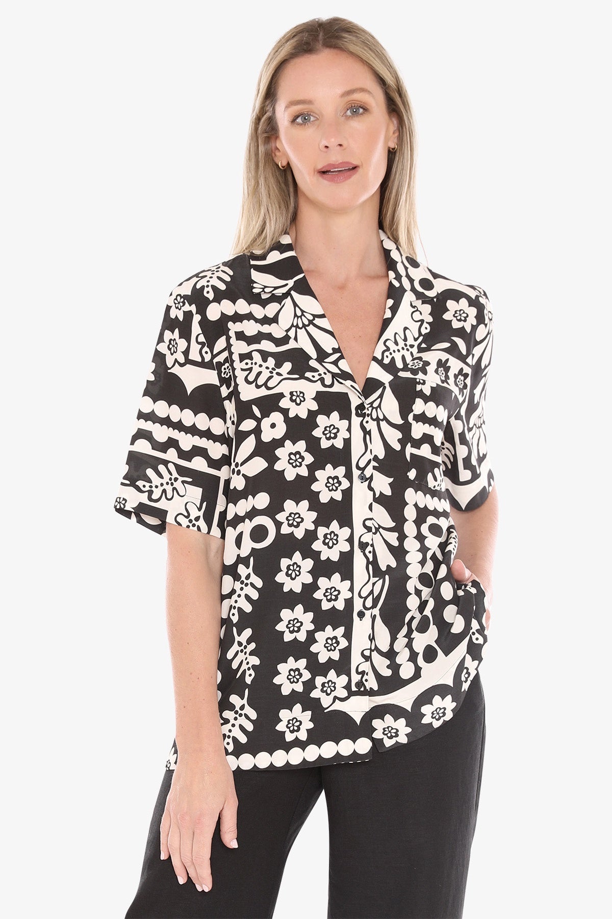 Jump - Flower Pop Shirt / 596J3182A