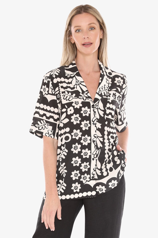 Jump - Flower Pop Shirt / 596J3182A