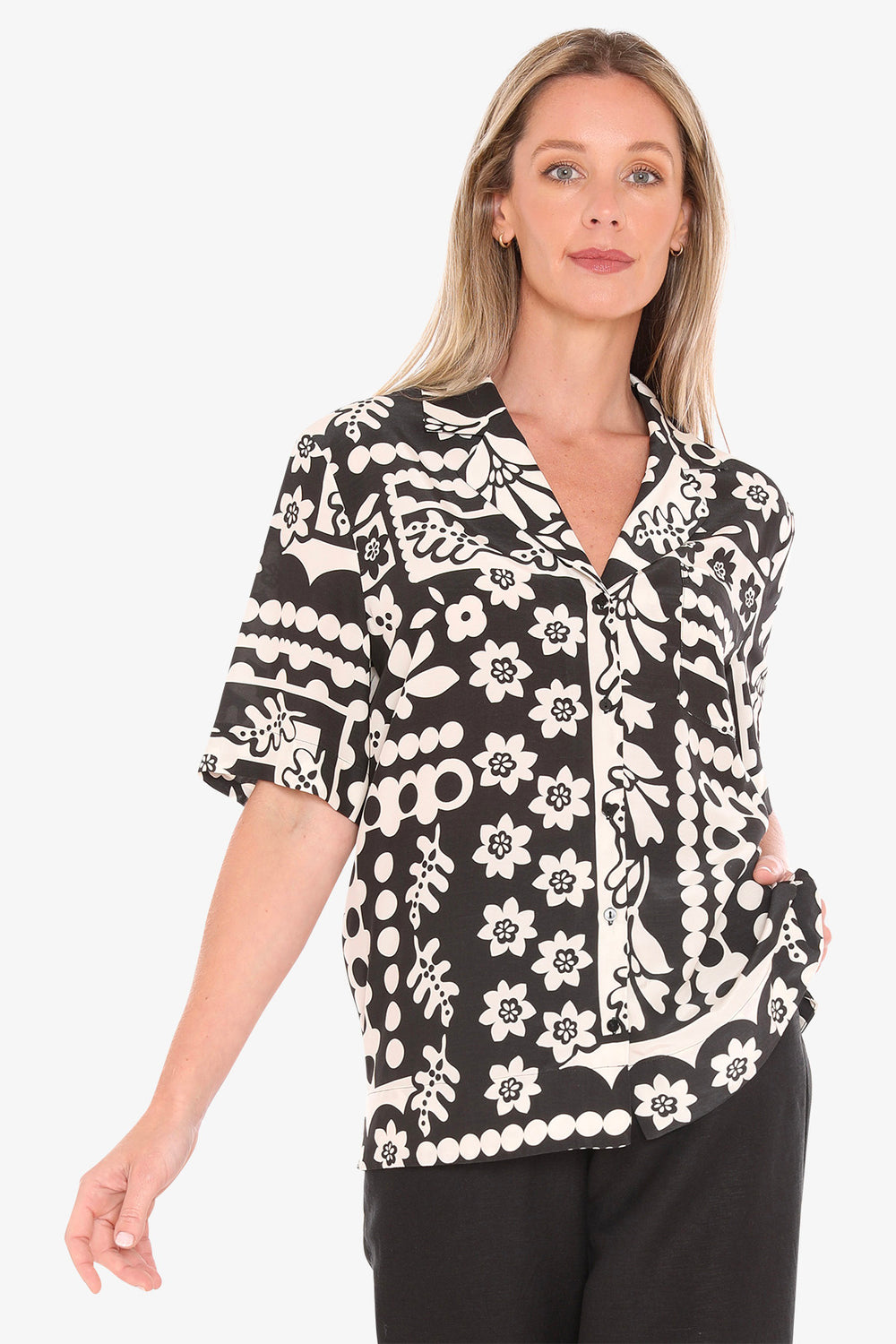 Jump - Flower Pop Shirt / 596J3182A