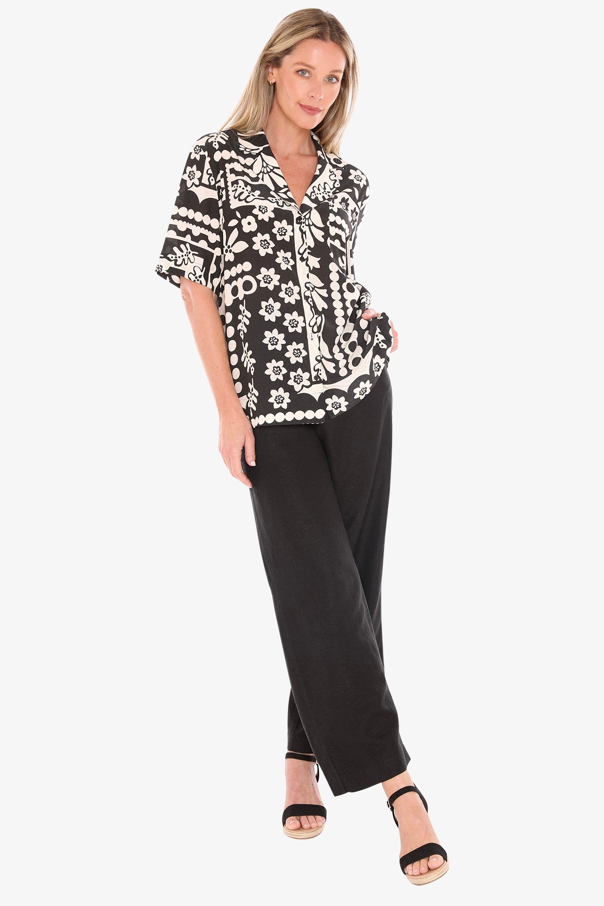 Jump - Flower Pop Shirt / 596J3182A