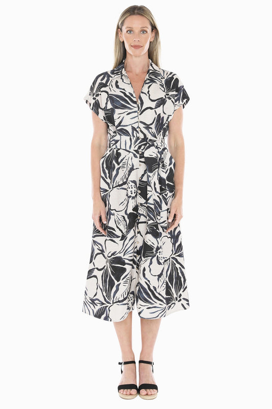 Jump - Mono Bloom Dress / 596J5026A