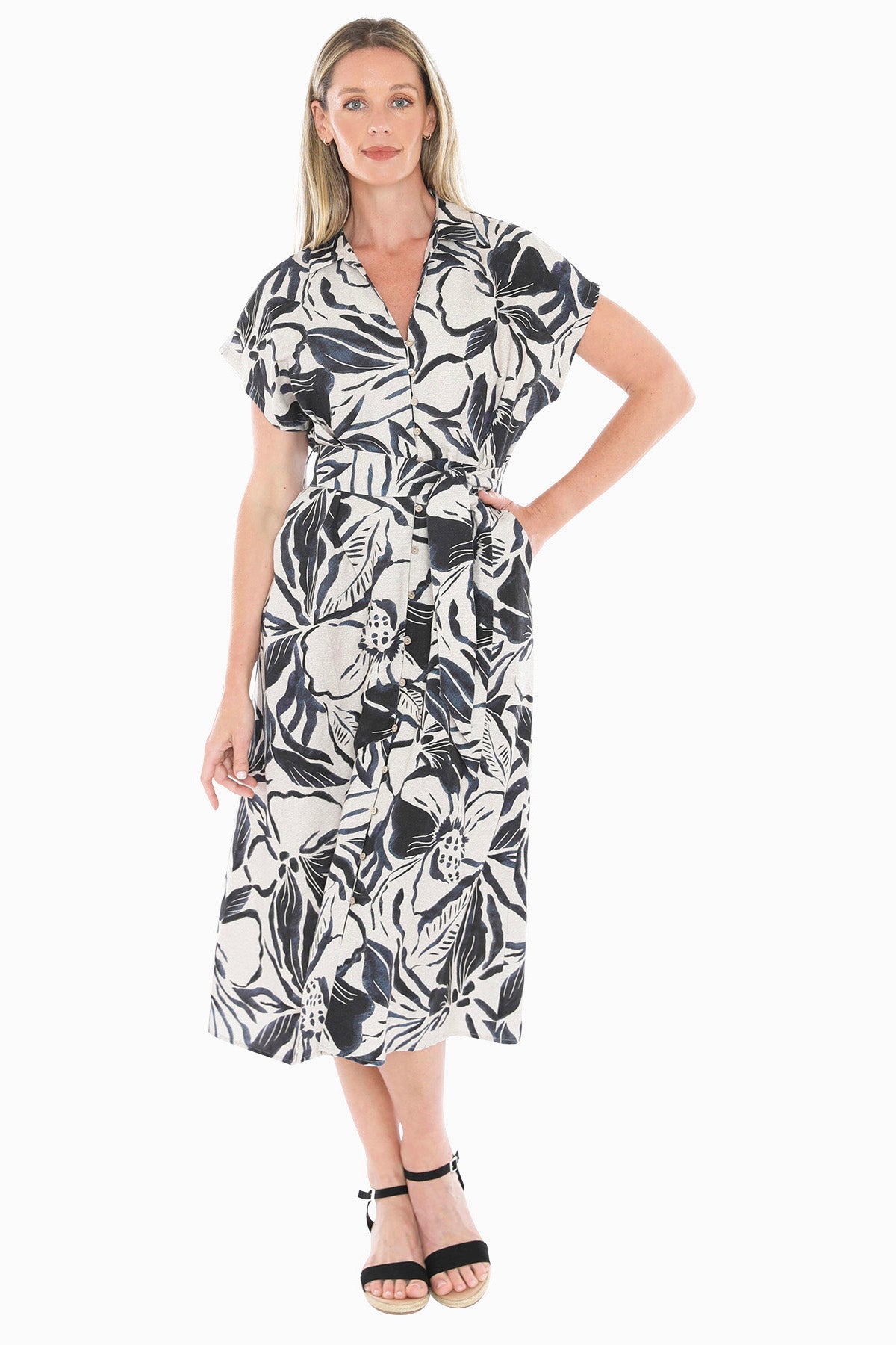 Jump - Mono Bloom Dress / 596J5026A