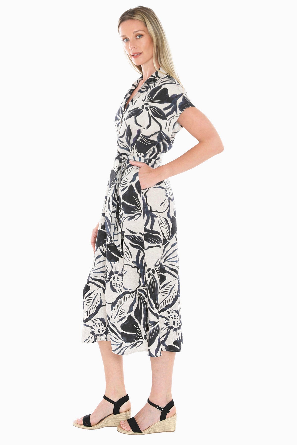 Jump - Mono Bloom Dress / 596J5026A