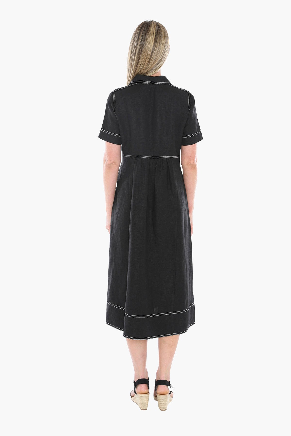 Jump - Contrast Stitch Dress / 596J5100A