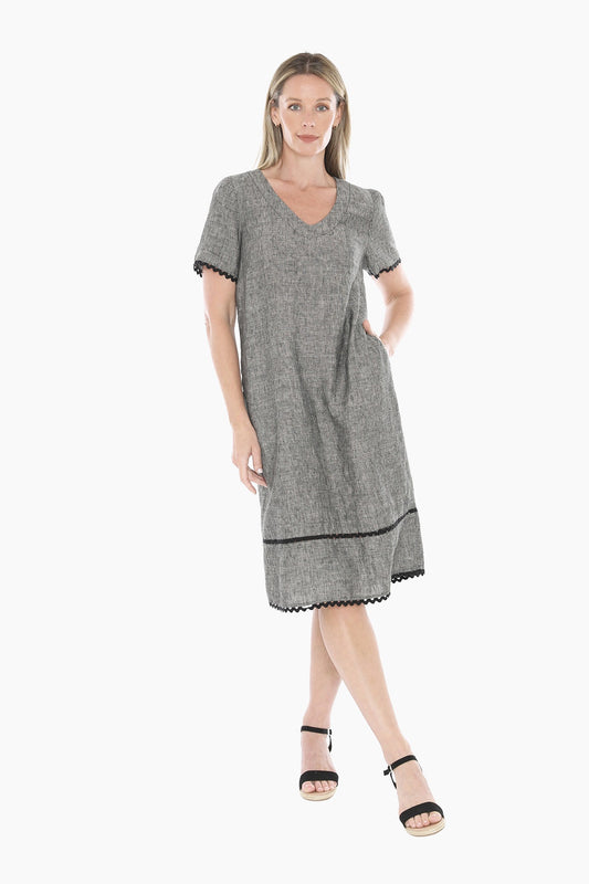 Jump - Ric Rac S/S Shift Dress / 596J5101A
