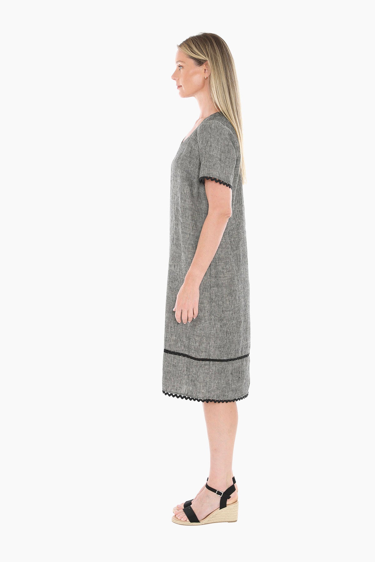 Jump - Ric Rac S/S Shift Dress / 596J5101A