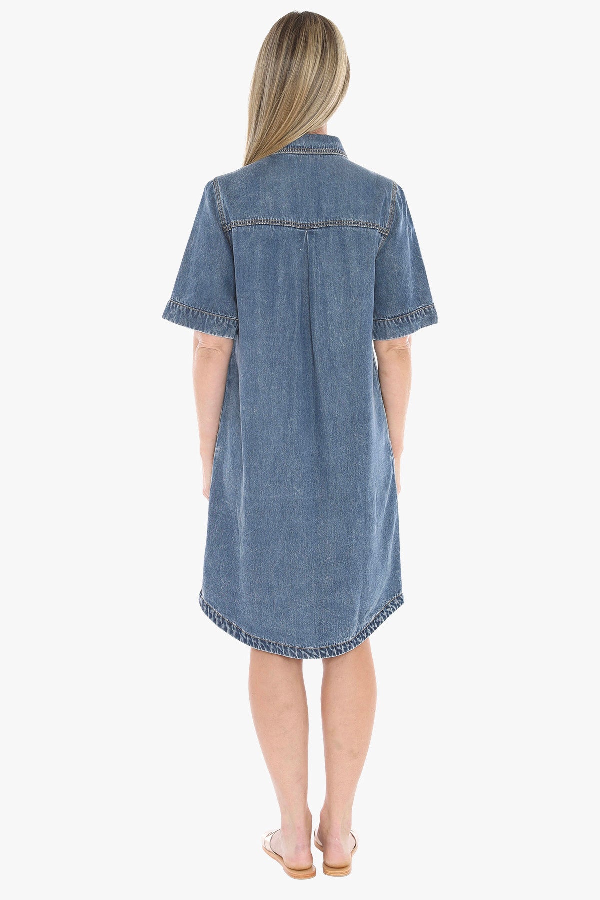 Jump - Soft Denim S/S Dress 596J5129A