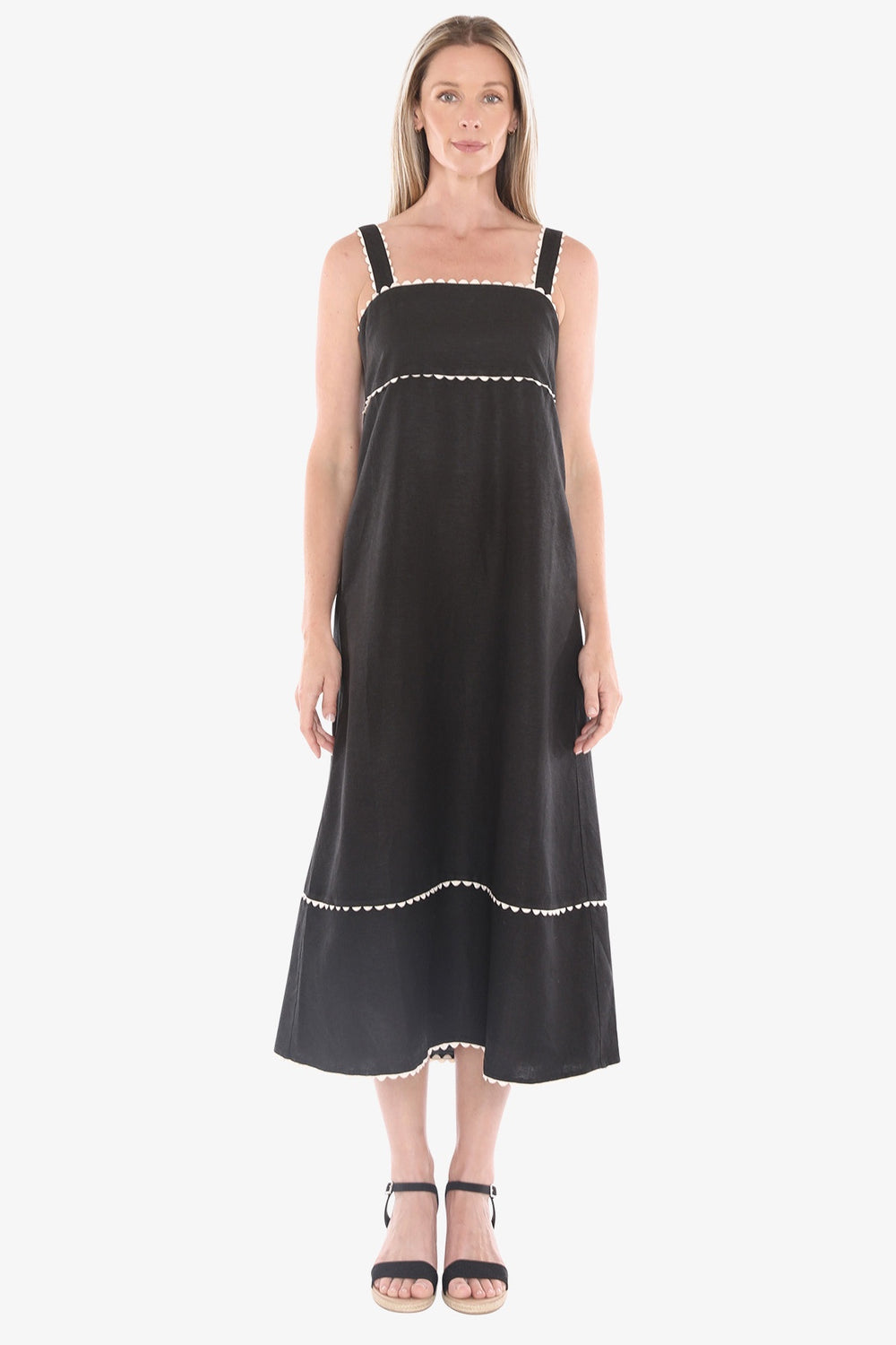 Jump - Ric Rac Maxi Dress / 596J5158A