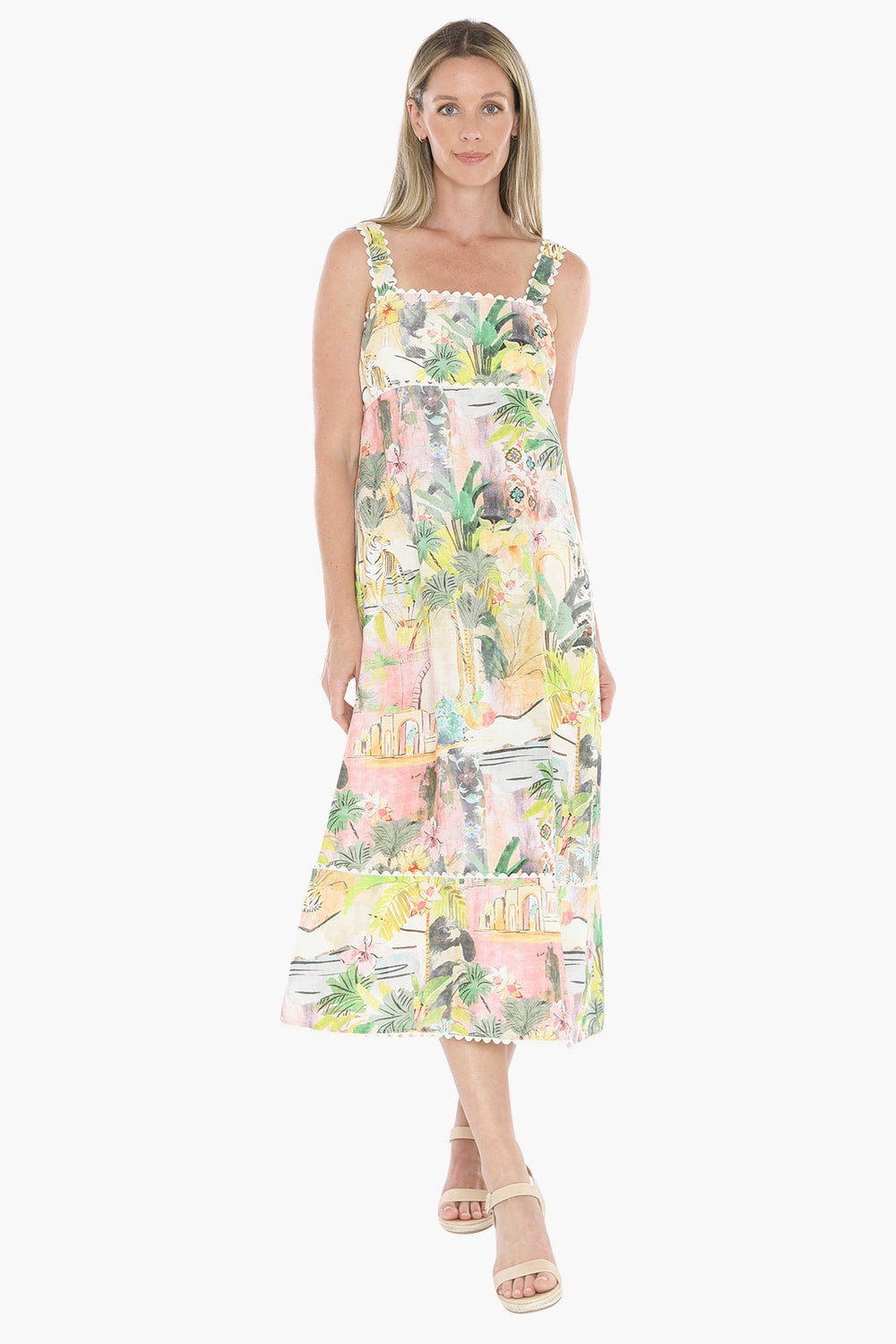 Jump - Tiger Island Ric Rac Dress 596J5159A