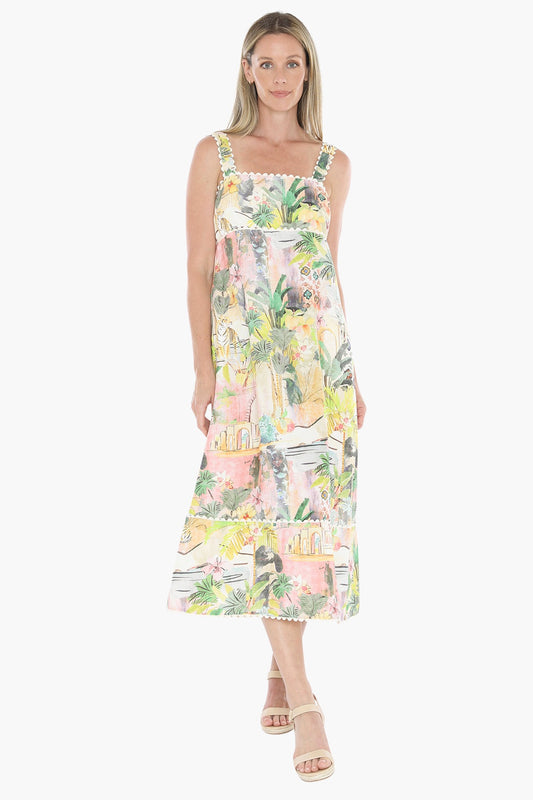 Jump - Tiger Island Ric Rac Dress 596J5159A