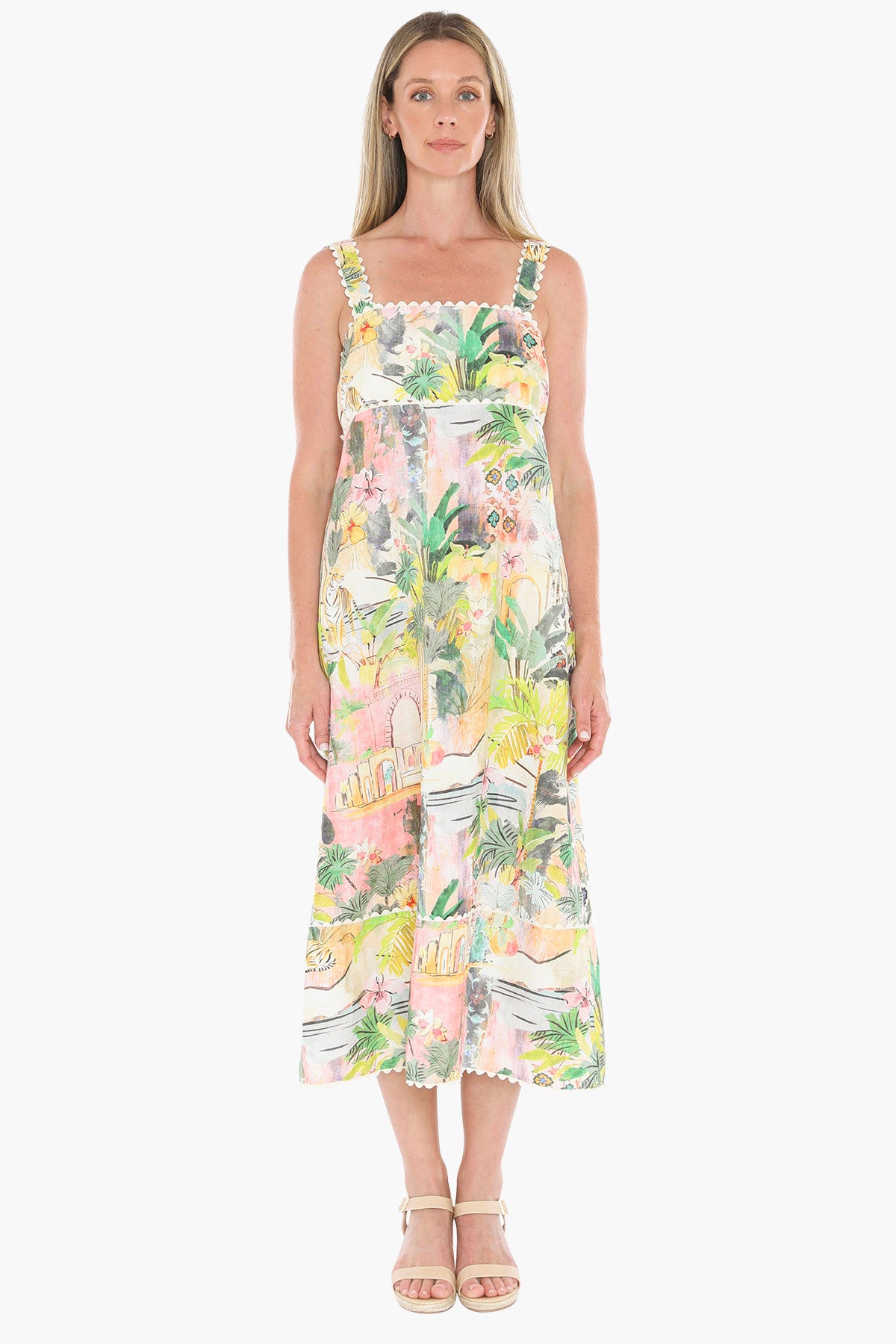 Jump - Tiger Island Ric Rac Dress 596J5159A