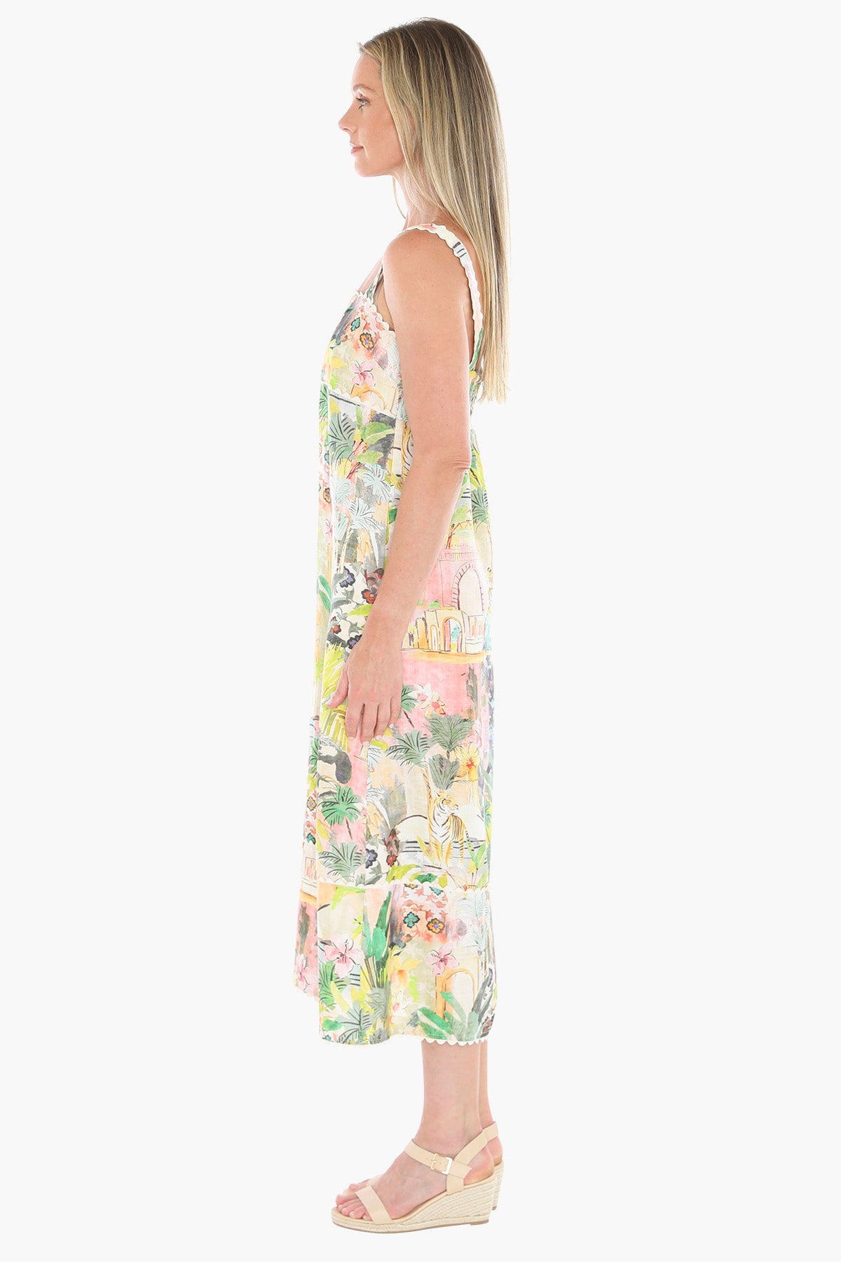 Jump - Tiger Island Ric Rac Dress 596J5159A