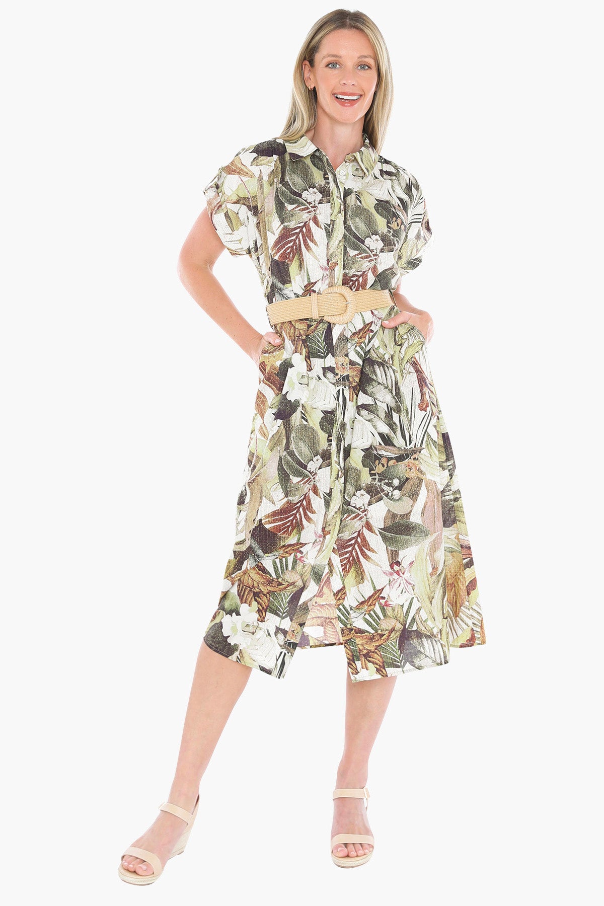 Jump - Balmy Tropics Dress 596J5172A