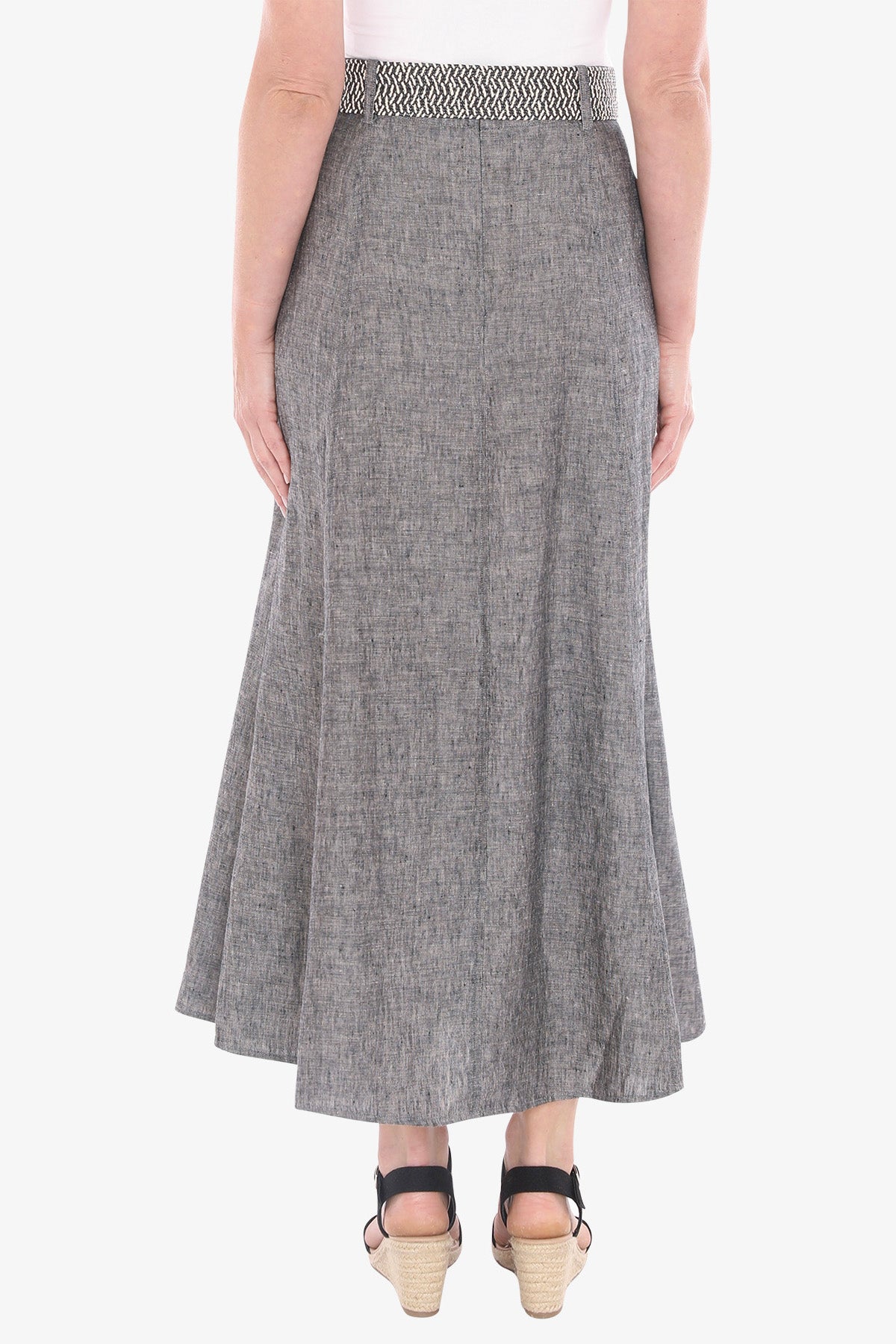 Jump - Belted Panel Skirt / 596J6135A