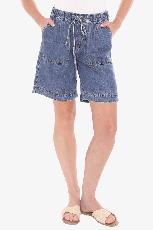 Jump - Soft Denim Shorts 596J8126A