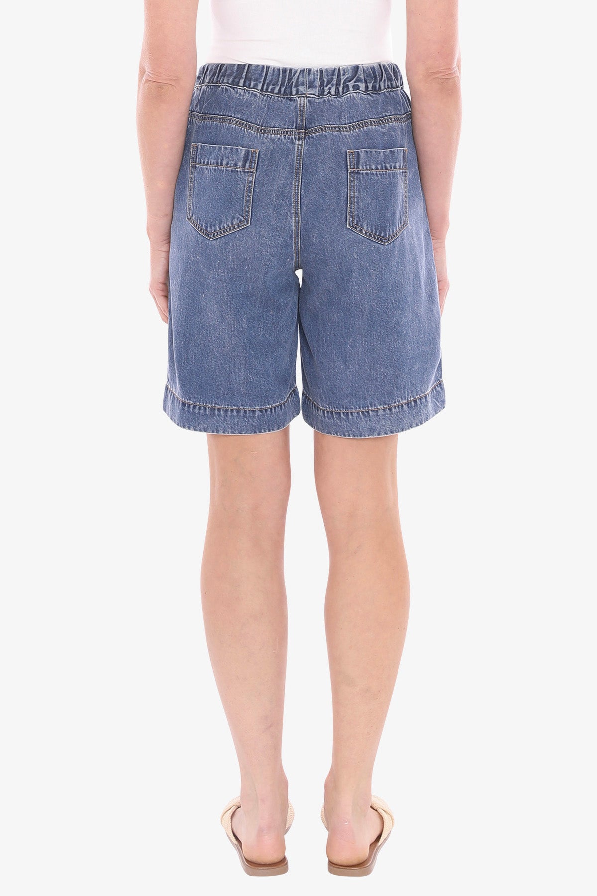 Jump - Soft Denim Shorts 596J8126A