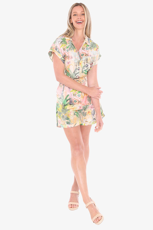 Jump - Tiger Island Playsuit 596J8184A