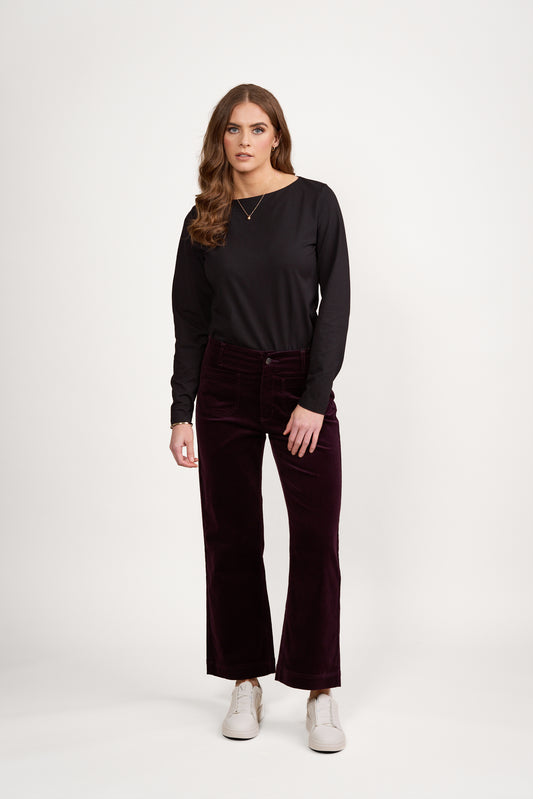 Vassalli - Wide Leg Ankle Grazer Pant | 5995AM