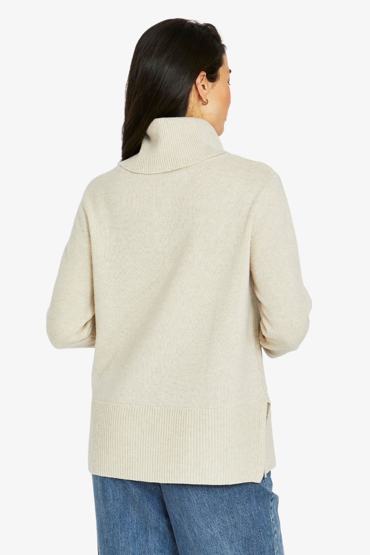 Jump - Cable Front Pullover / Natural 60611044A