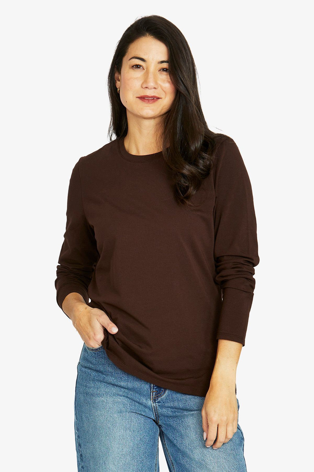 Jump - Core Crew L/S Tee / 60612010A