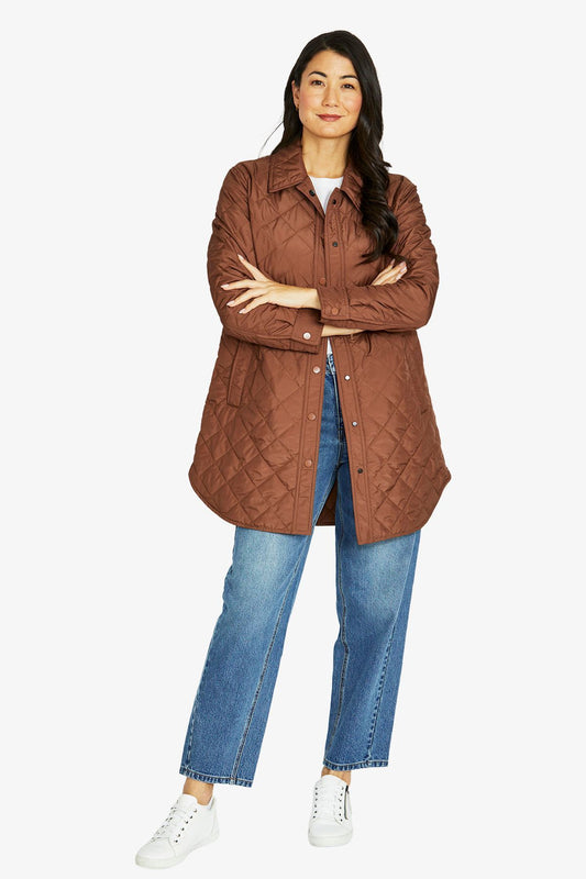 Jump - Long Puffer Jacket / 606J4007A