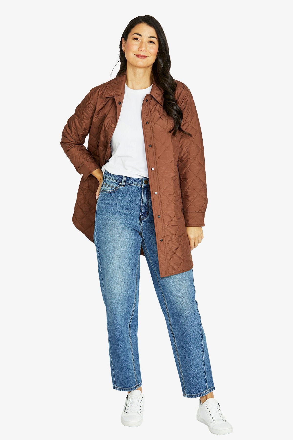 Jump - Long Puffer Jacket / 606J4007A
