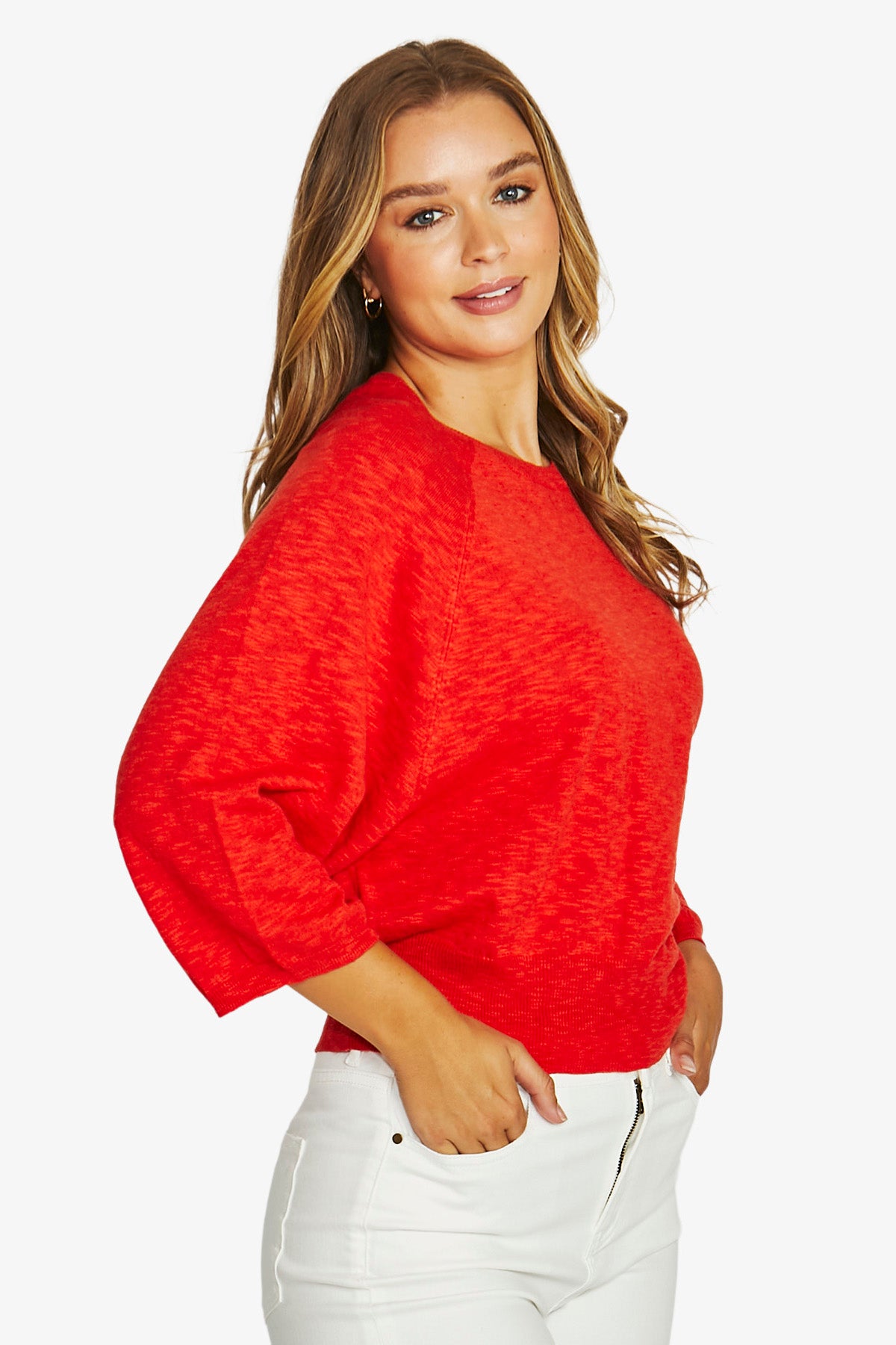 Jump - Batwing Knit Top | 61611008A