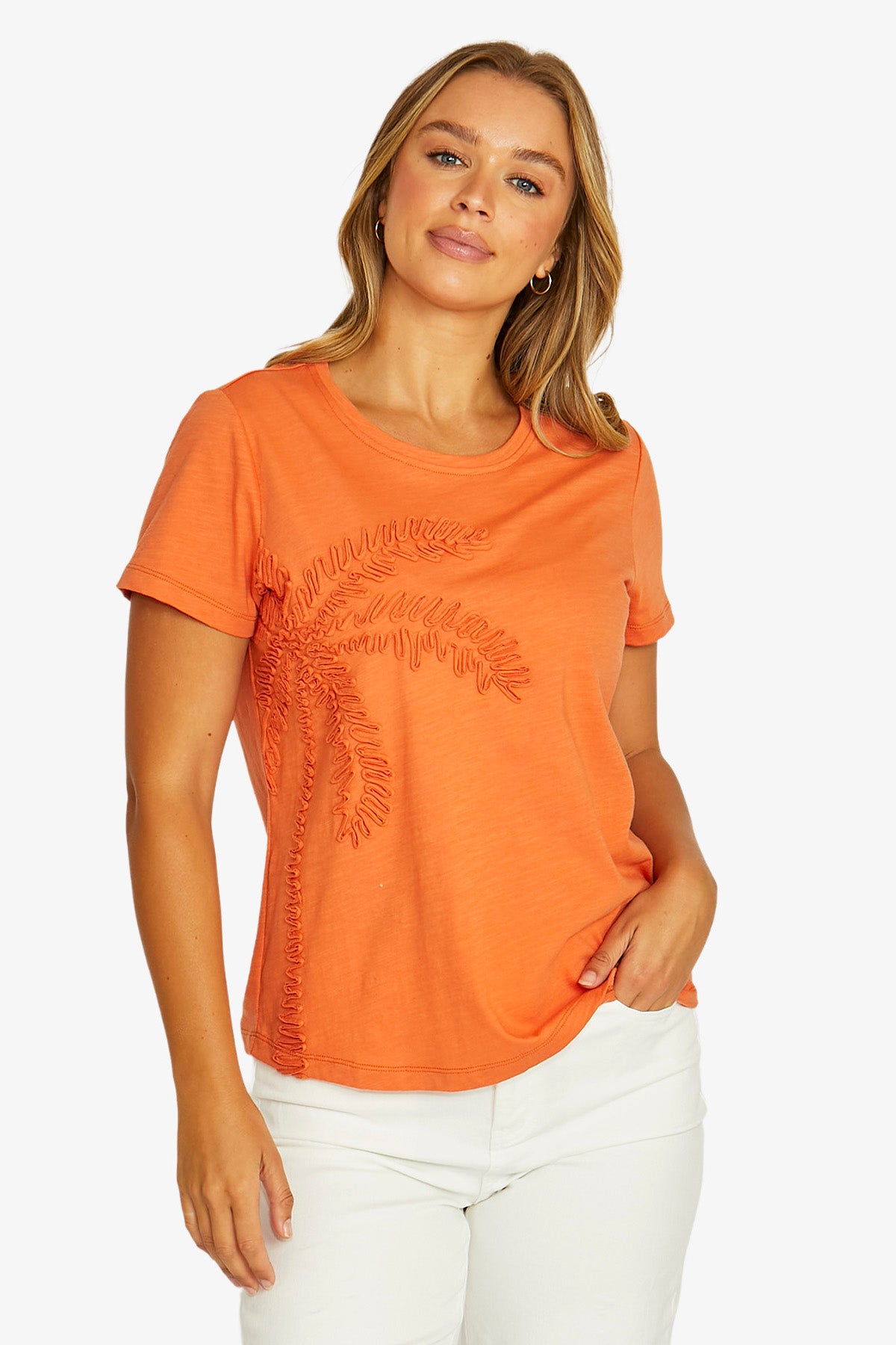 Jump - Applique Palm Tee | 61612001A