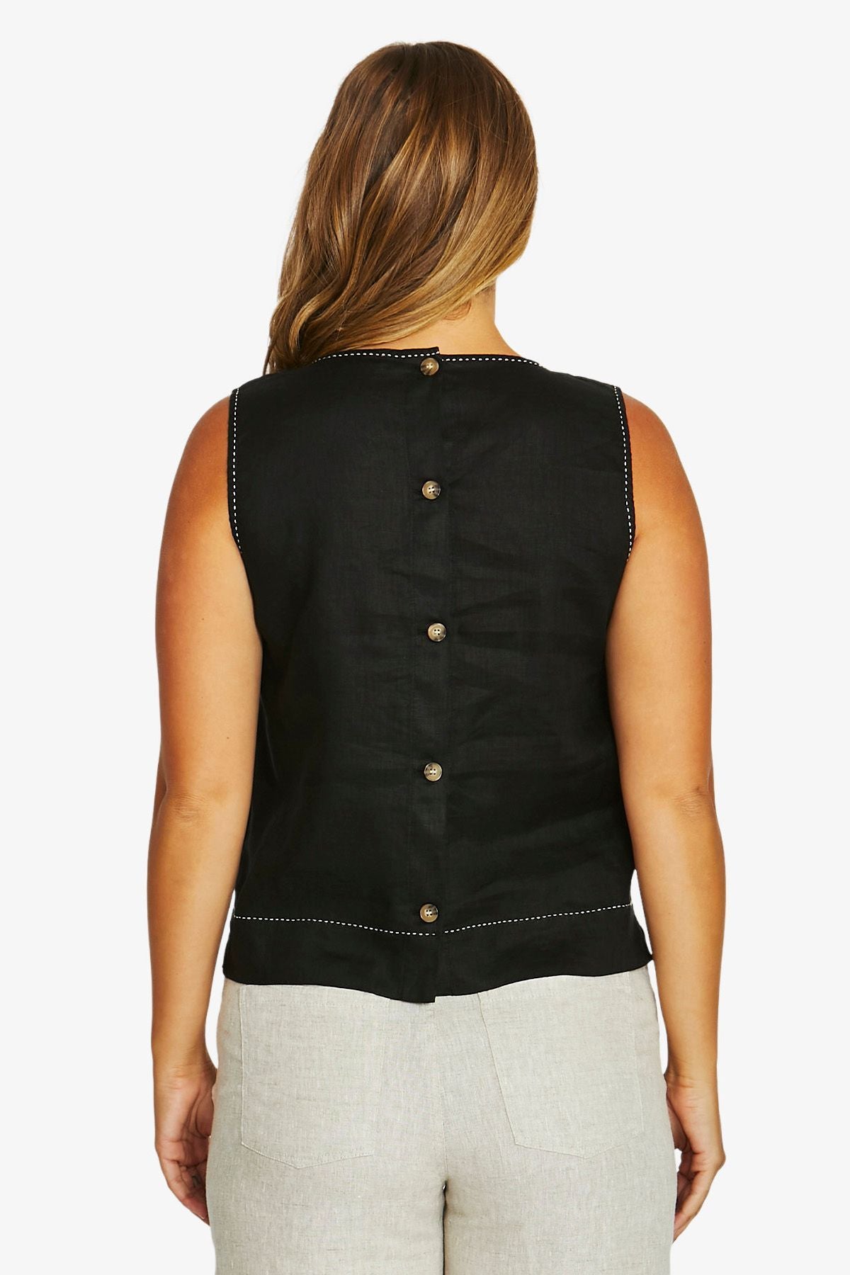 Jump - Tack Stitch Top | 616J3028A