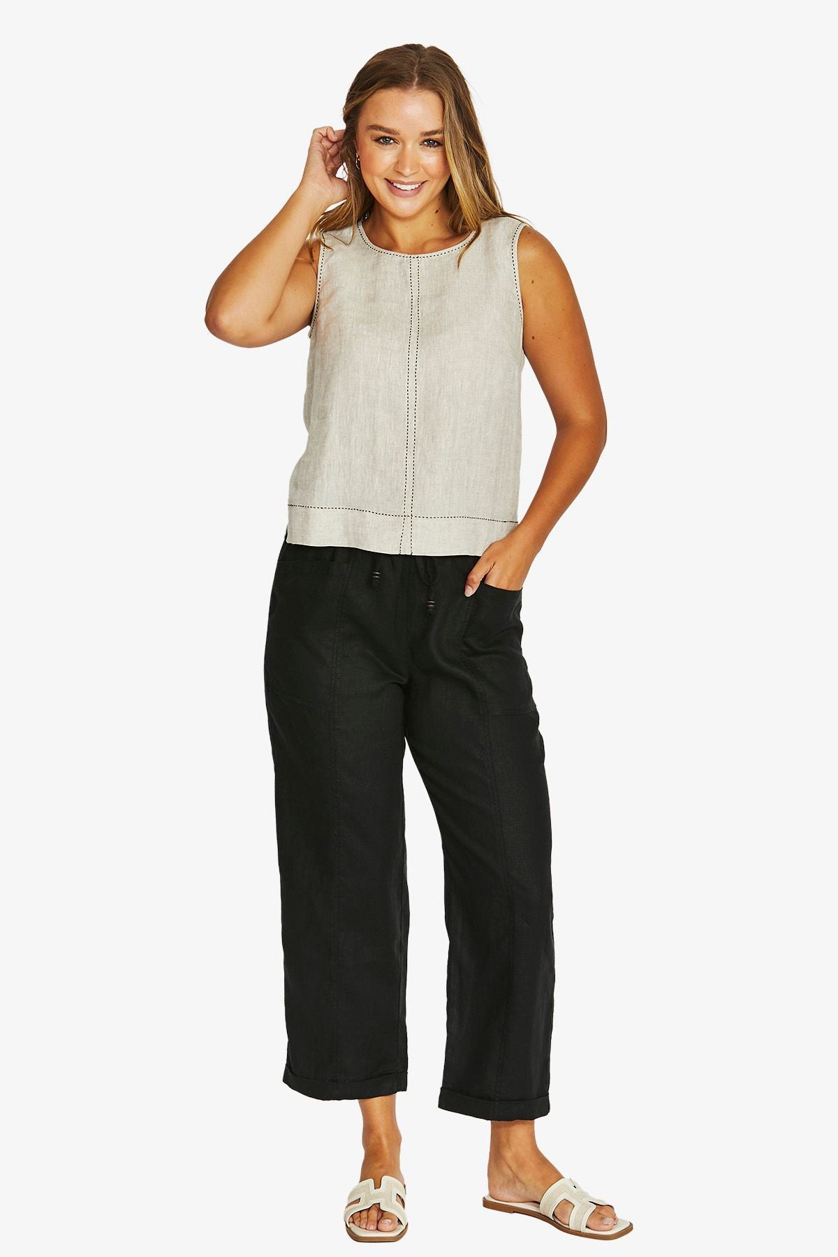 Jump - Tack Stitch Top | 616J3028A