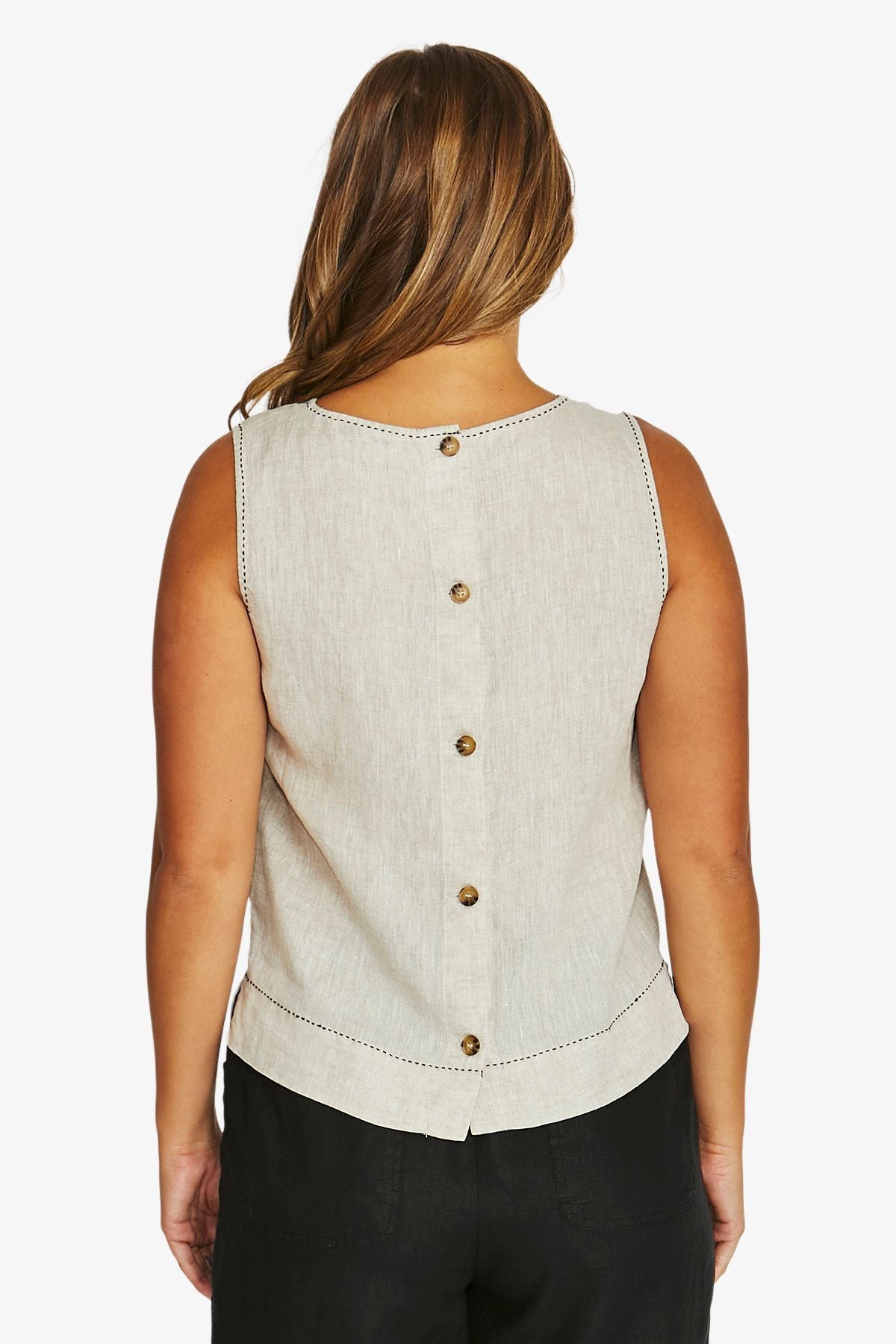Jump - Tack Stitch Top | 616J3028A