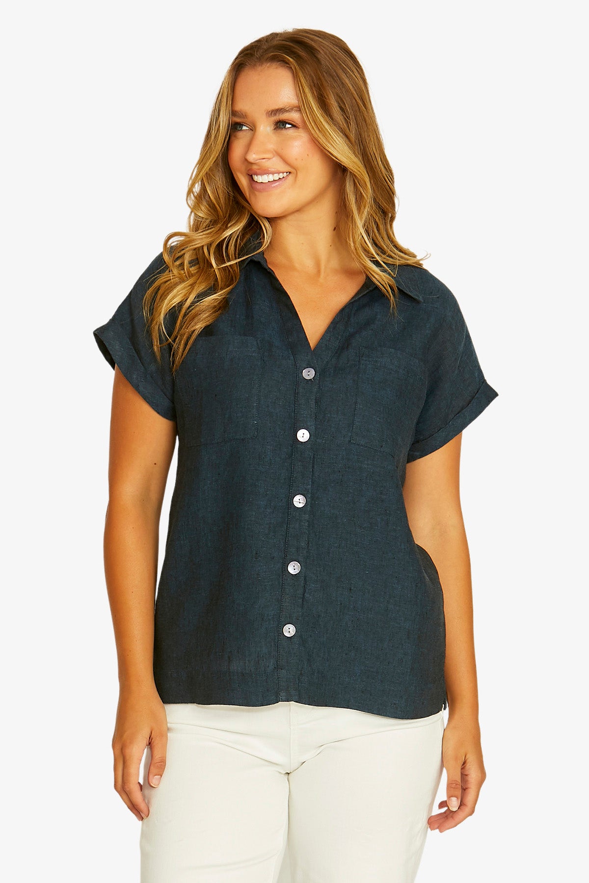 Jump - Open Neck S/S Shirt | 616J3031A