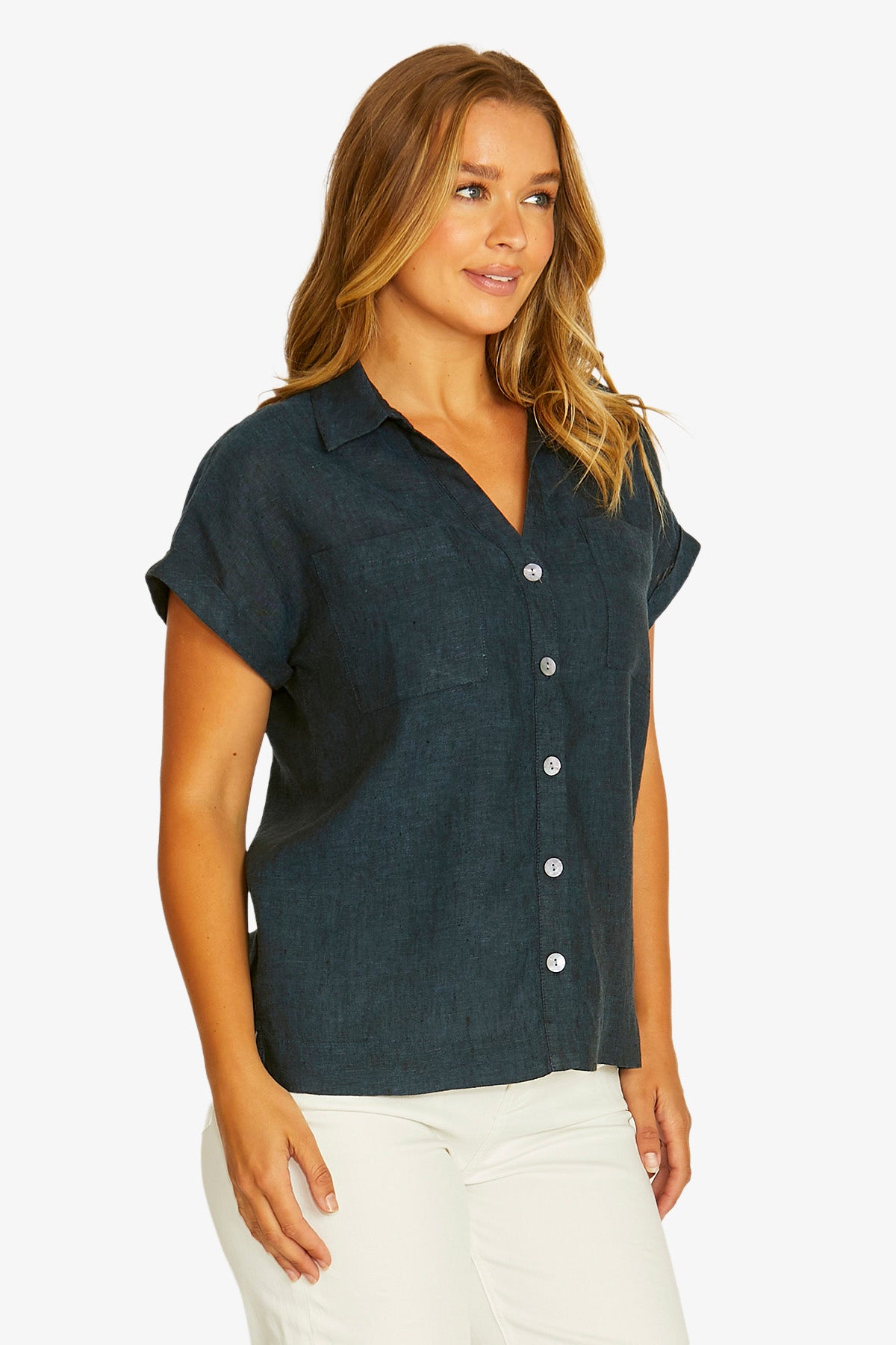 Jump - Open Neck S/S Shirt | 616J3031A