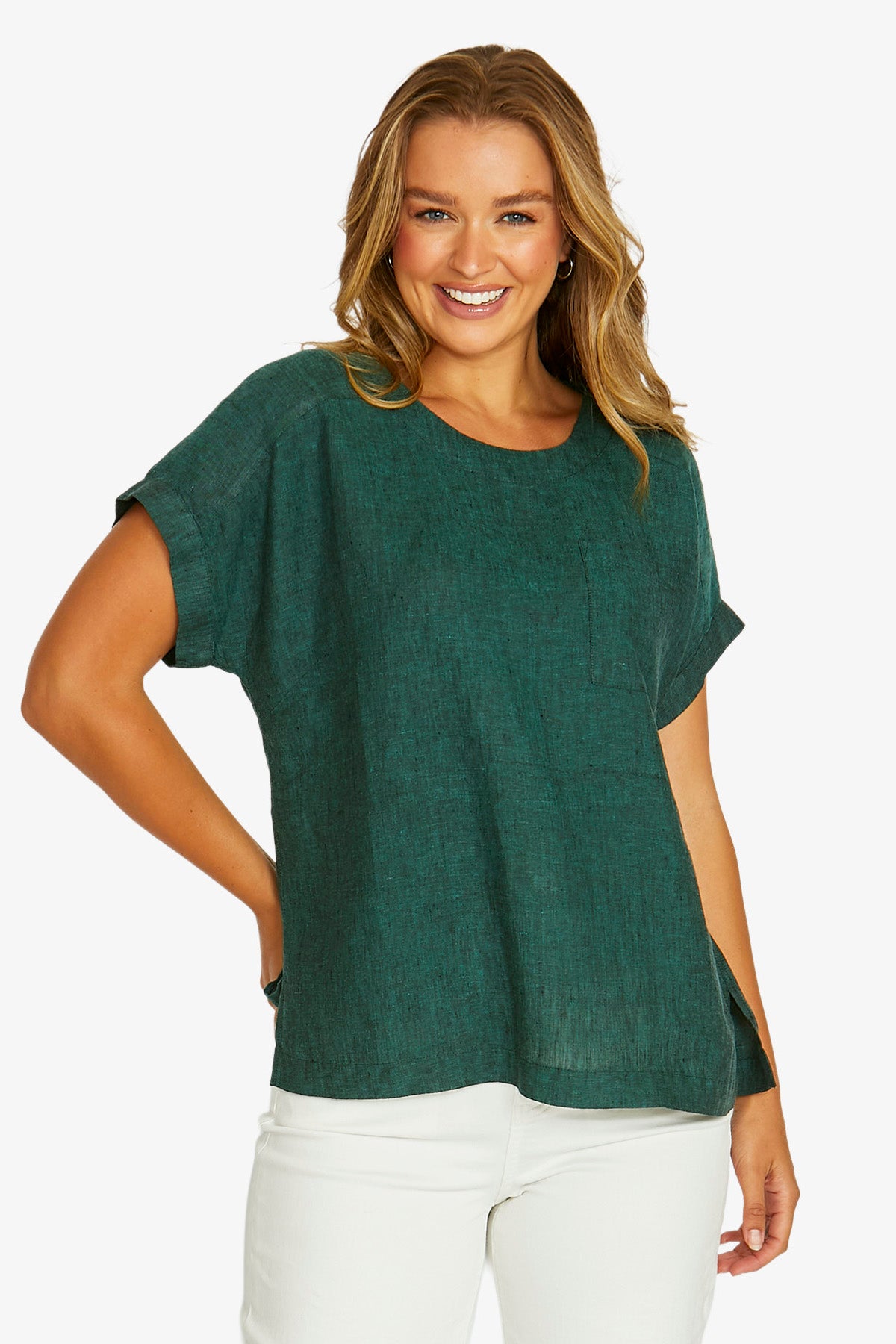 Jump - Boxy Short Sleeve Top | 616J3036A