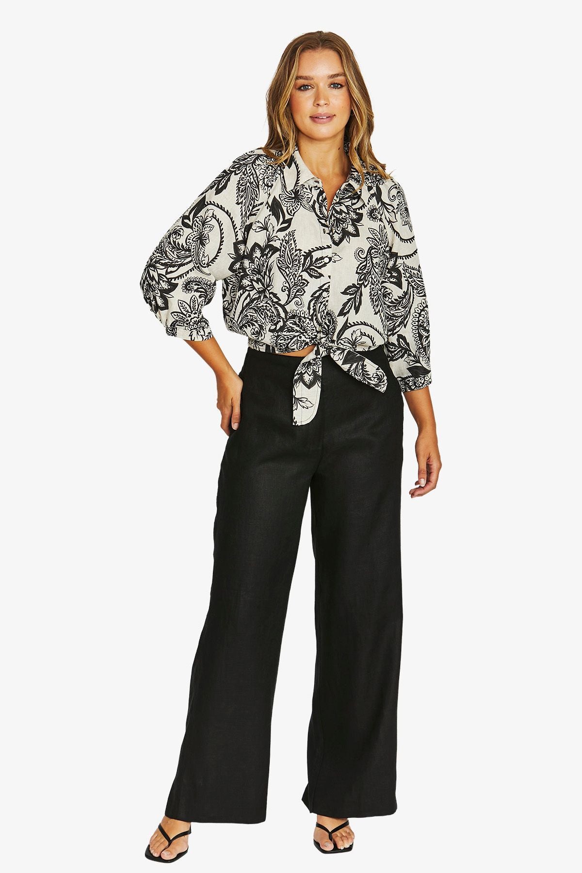Jump - Bohemia Tie Top | 616J3065A